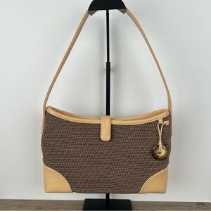 The SAK Knit Brown/Tan Shoulder Bag